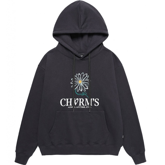 [CHARM’S] SinBi gerbera hoodie Charcoal 正規品 韓国ブランド 韓国ファッション パーカー