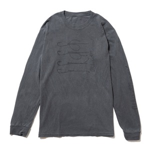 Hook and Line L/S Tee (Dark Gray)