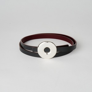 BELT CIRCLE13 SILVER