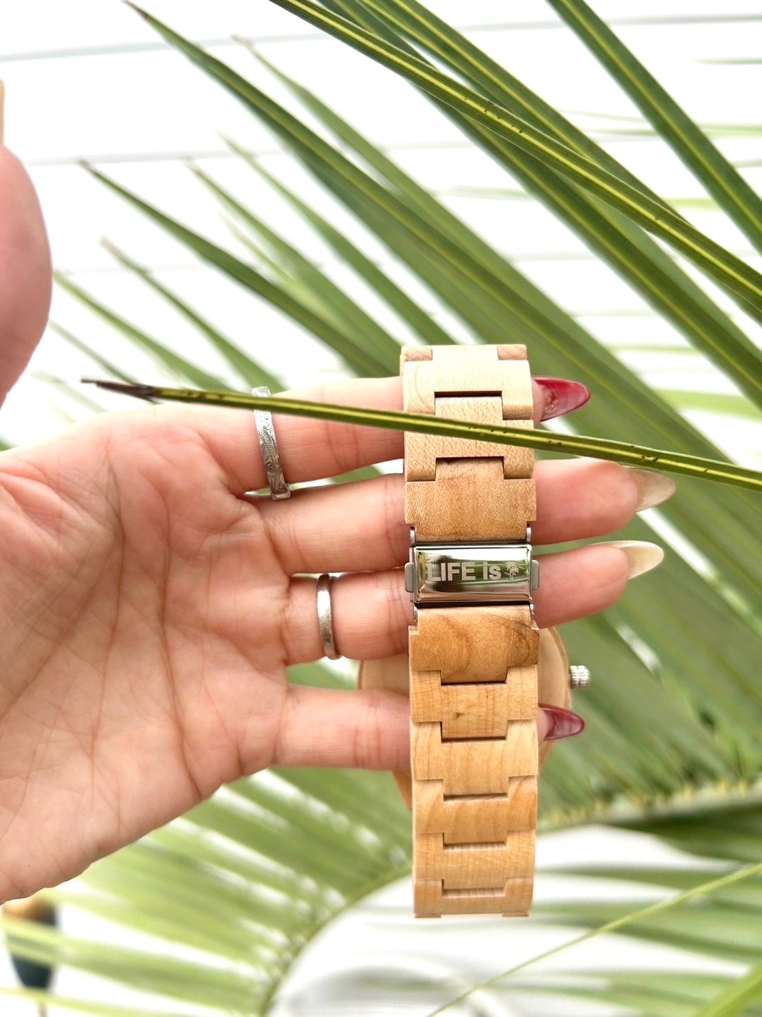 LIFE is anniversary 木製時計 Sea watch ￥13,200+tax(14,520)