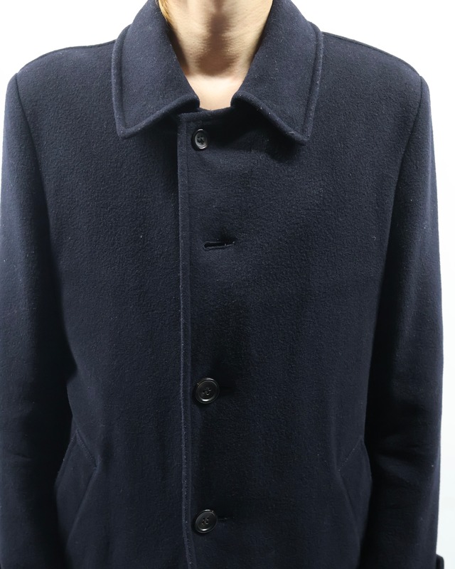 【AD2010/COMME des GARÇONS HOMME】hooded wool half coat