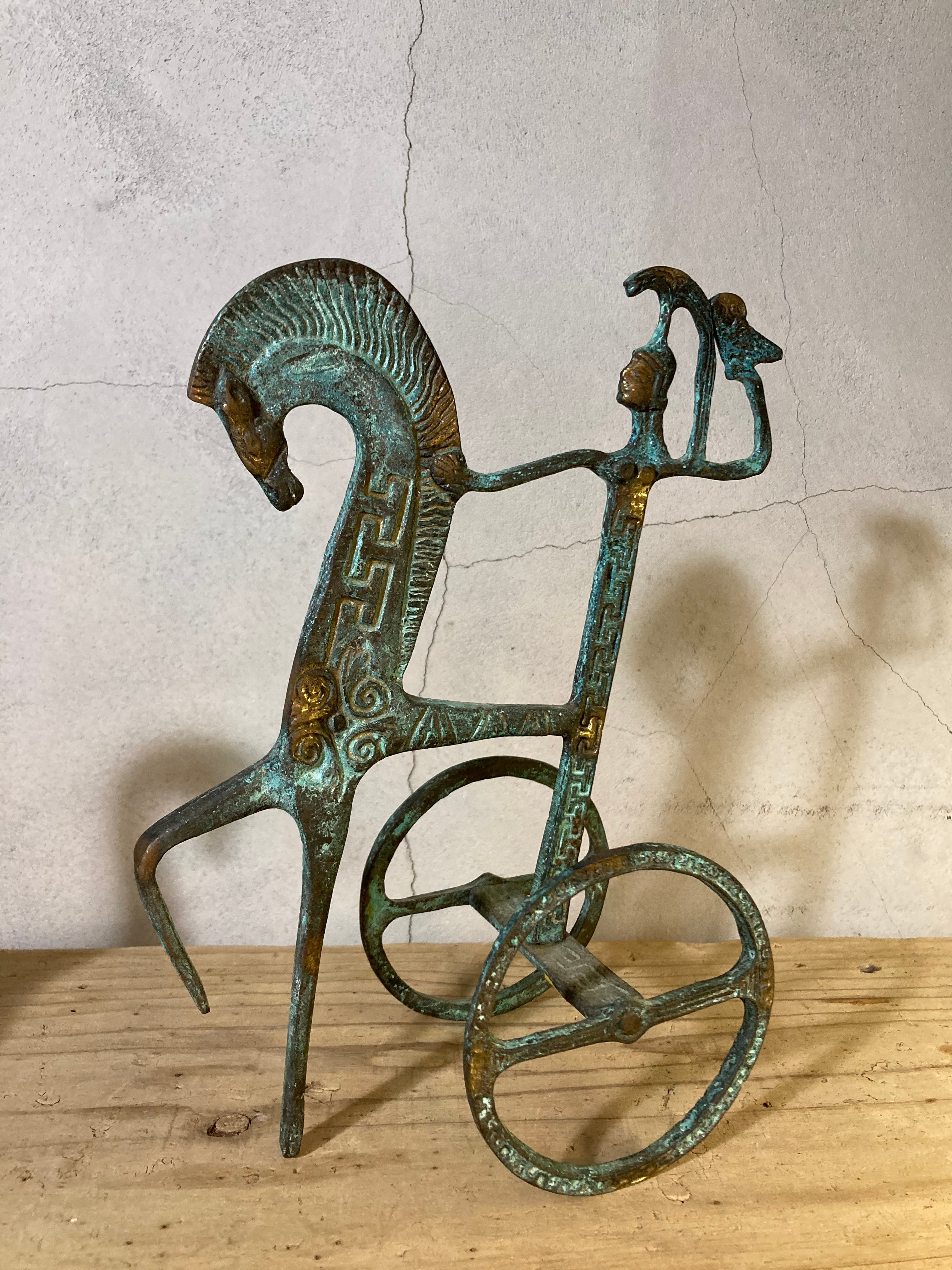 MID CENTURY fredric weinberg style BRONZE HORSE(beady  antiques)