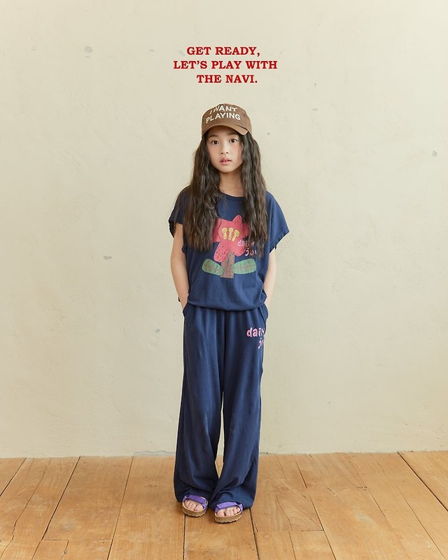 【取寄】navi.｜daily pants｜デイリーパンツ｜S-JL｜kids&jr｜26 summer