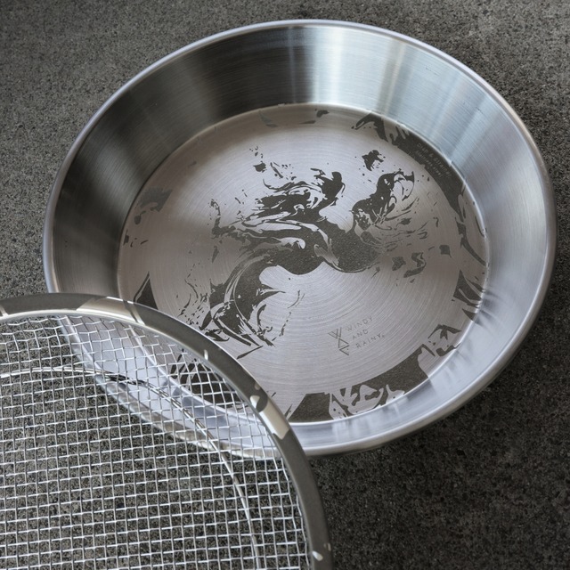 Dish&Strainer windy and rainy×CAN FEEL