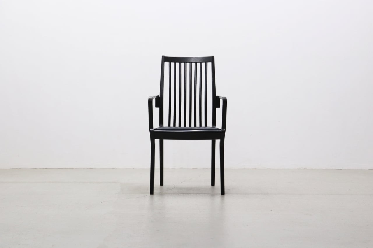 沼津店】在庫4脚 TENDO 天童木工 アーム 本革 ダイニングチェア