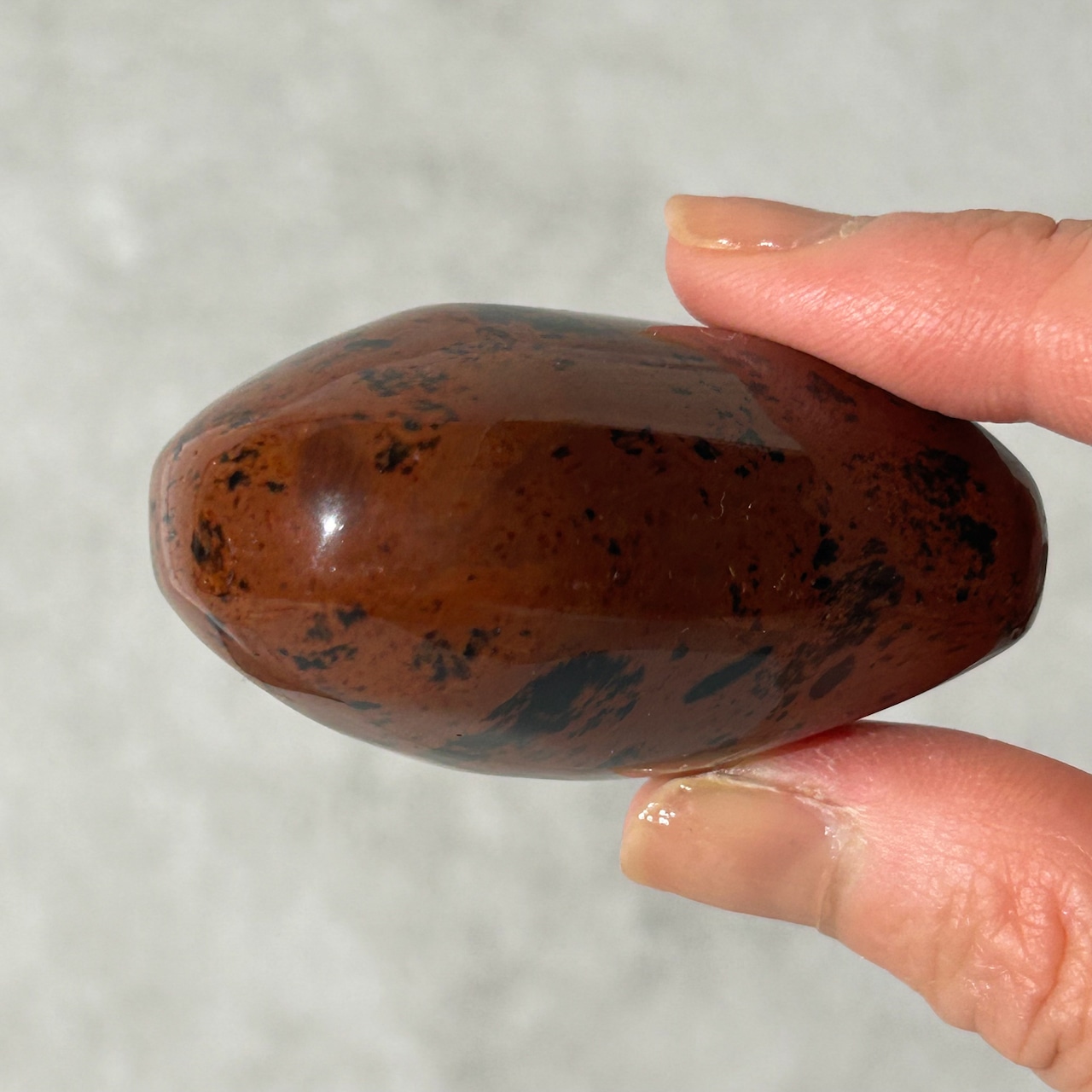 マホガニーオブシディアン(レッドオブシディアン)ハート