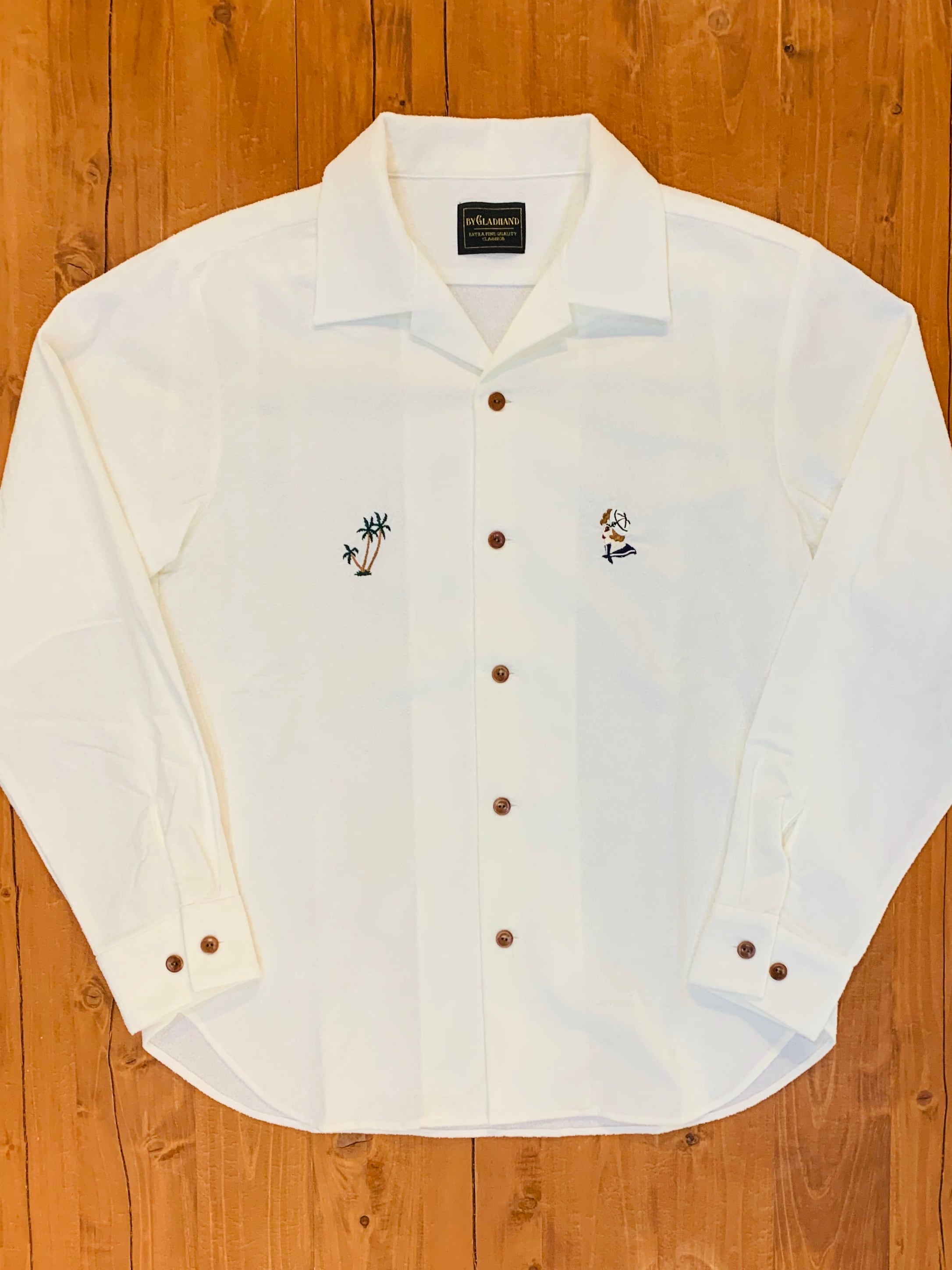 BY GLAD HAND】バイ グラッドハンド MARY - L/S SHIRTS L/Sシャツ