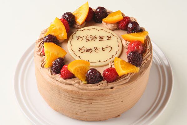 生チョコケーキ 5号（直径15cm 高さ7cm） | lorian