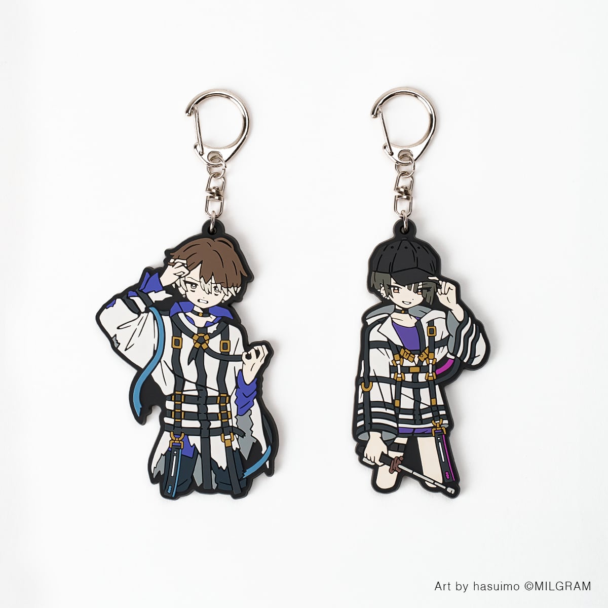 MILGRAM】ミコト＆コトコ 第二審ラバーキーホルダーセット | OTOIRO