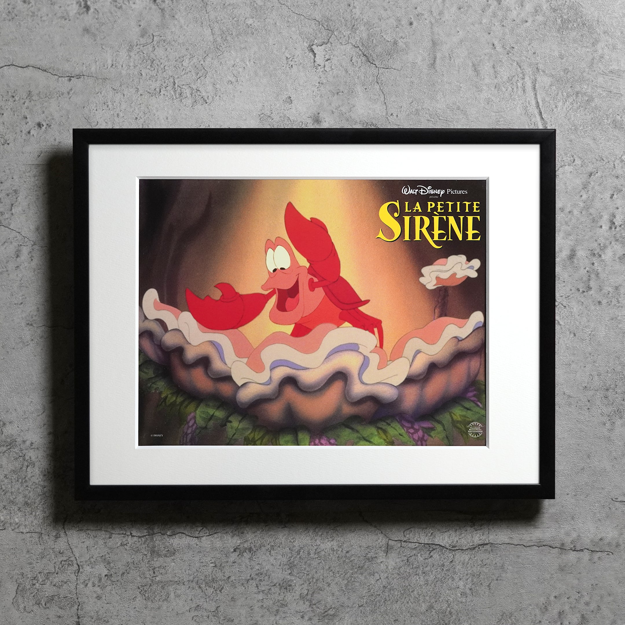 1989(1990) / The Little Mermaid / French lobby card / 396x306mm【LC00000077032】