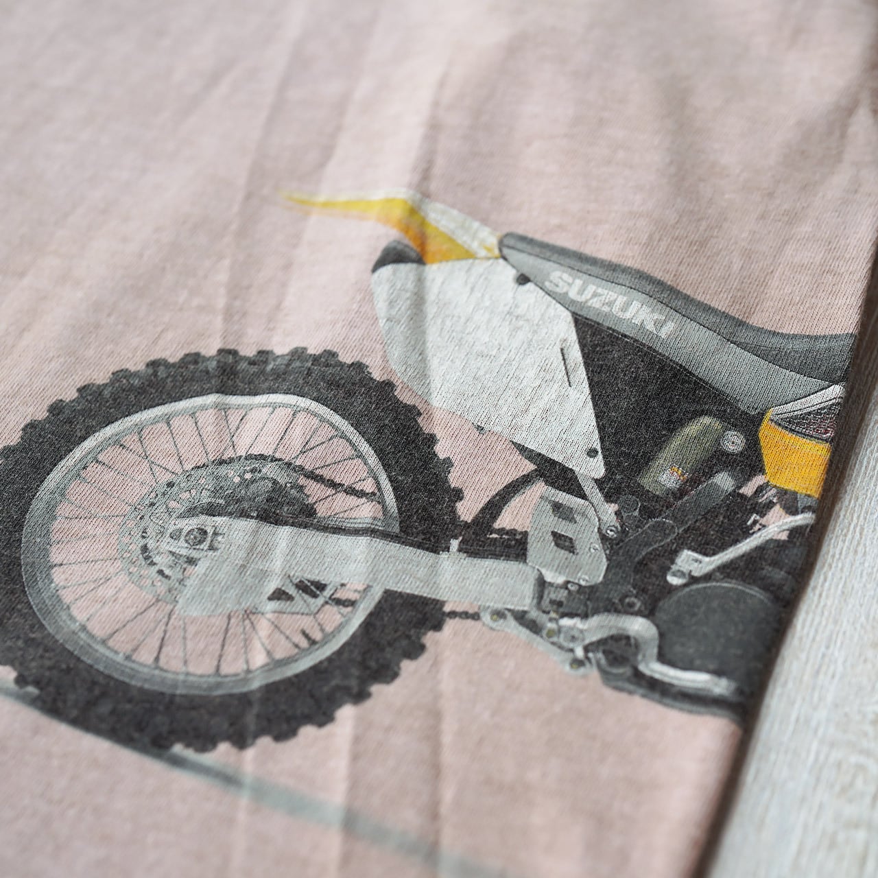 SUZUKI RM250 Promo Tee│古着 Tシャツ スズキ オフロードバイク 企業