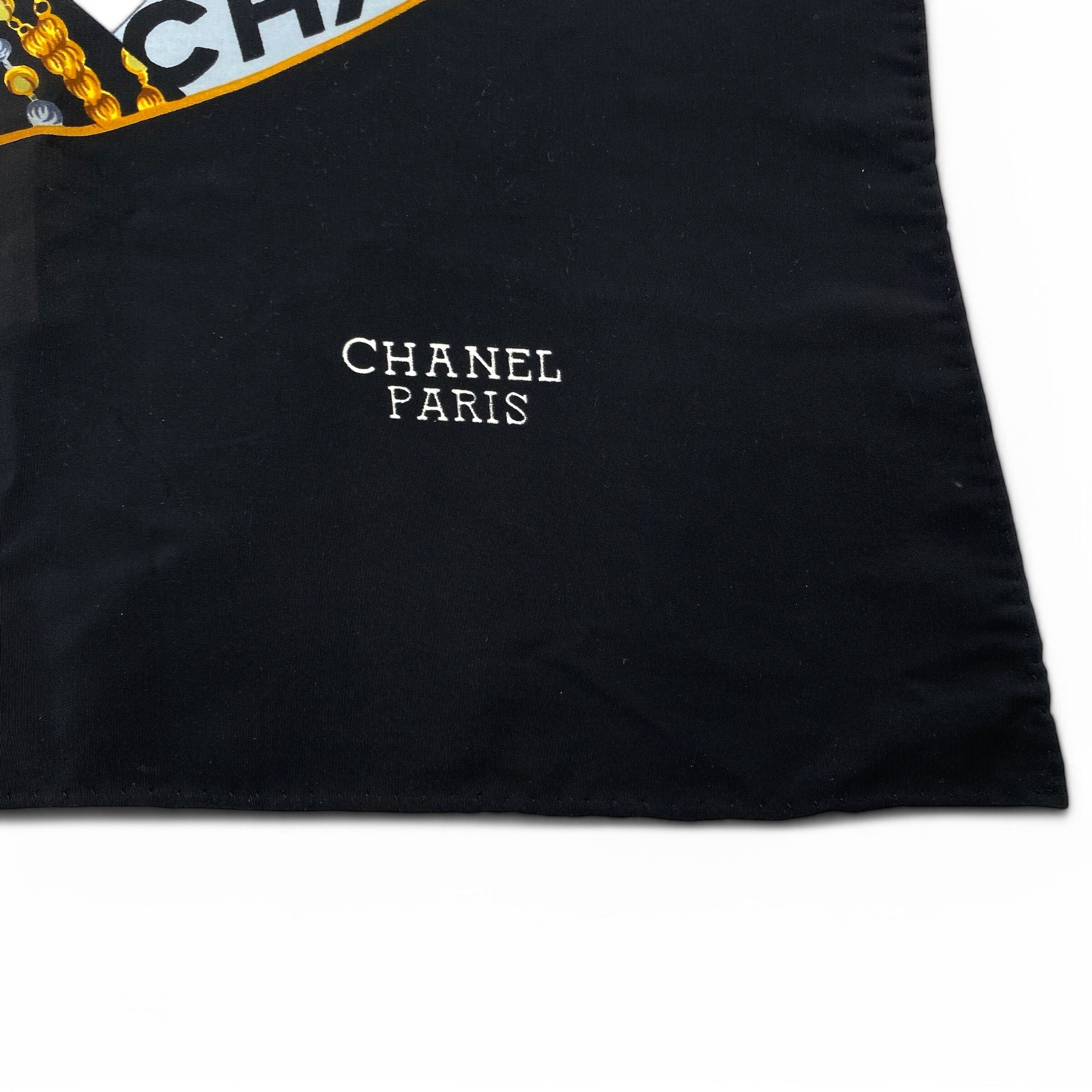 Vintage CHANEL CoCo Jwelz Scarf / ヴィンテージ シャネル Vintage CHANEL CoCo Jwelz Scarf / ヴィンテージ シャネル