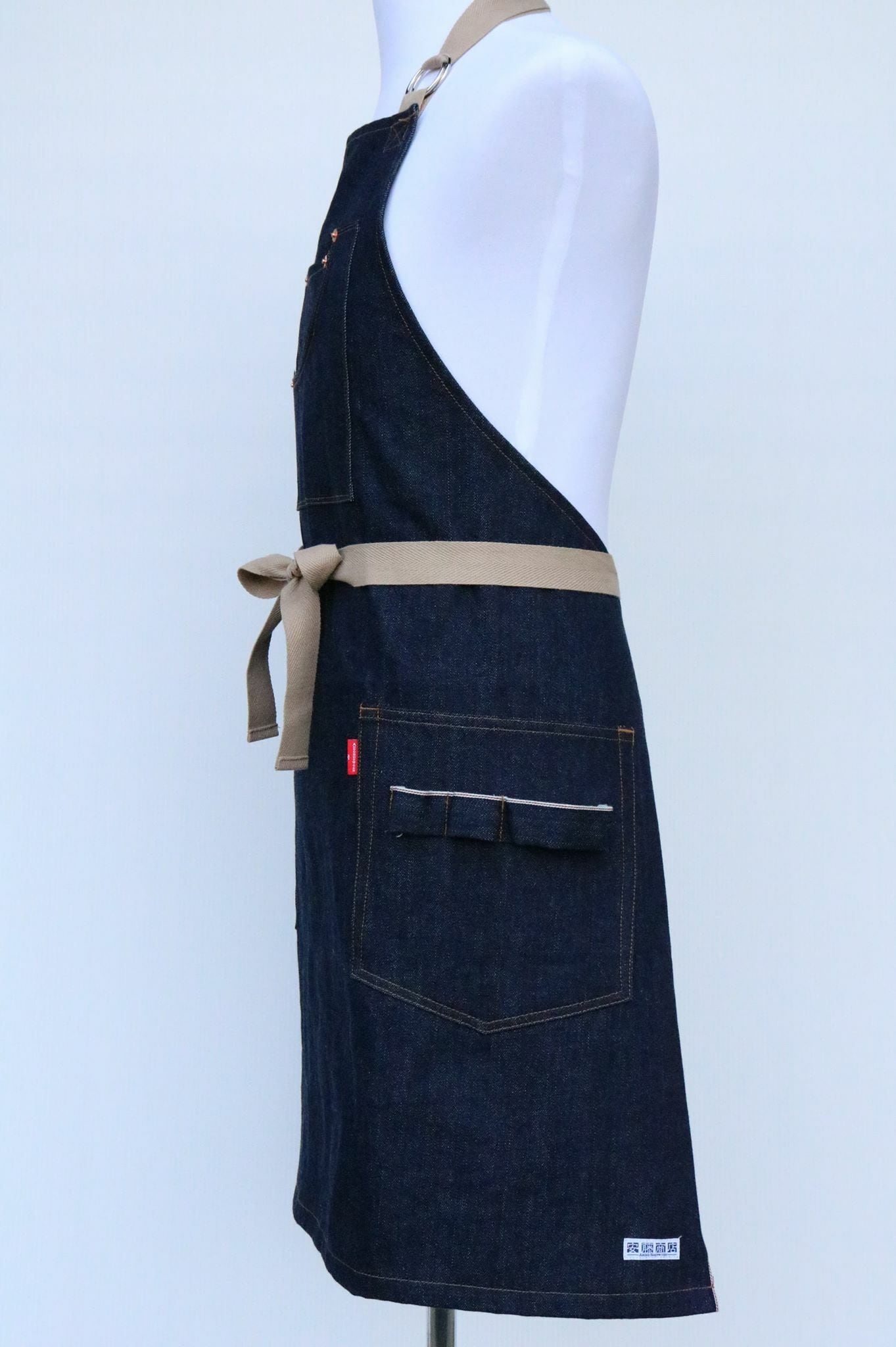 デニムエプロンpro ネイビー（生デニム） | 安藤商店