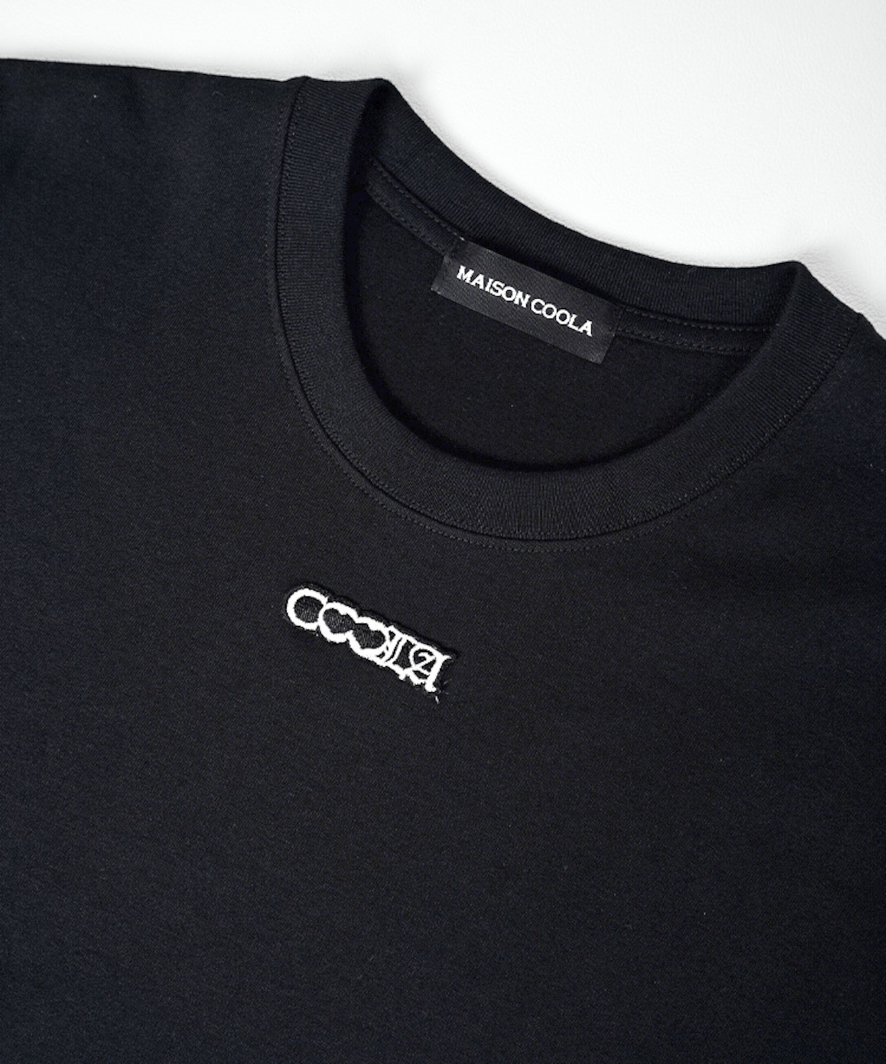 【直営限定ITEM】ヘムレースルーズTシャツ (WHITE) CQ-49004H