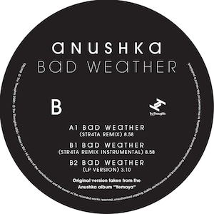 〈残り1点〉【12"】Anushka - Bad Weather (Str4ta Remix)