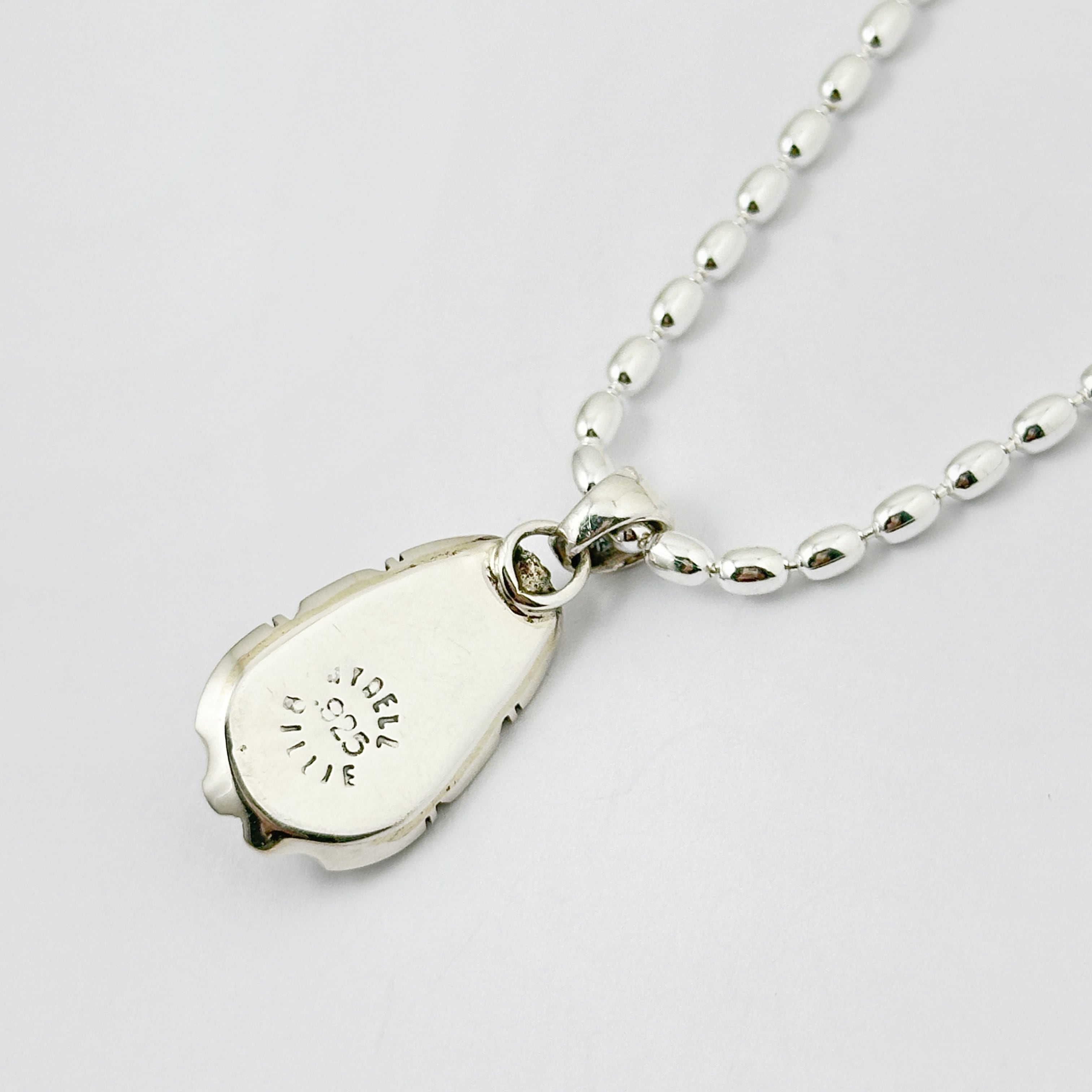 Indian Jewelry 》【一点物】ビスビー ターコイズ ペンダント