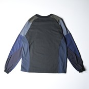 CHANGES / RAGLAN SLEEVES L/S POCKET TEE MULTI(4)