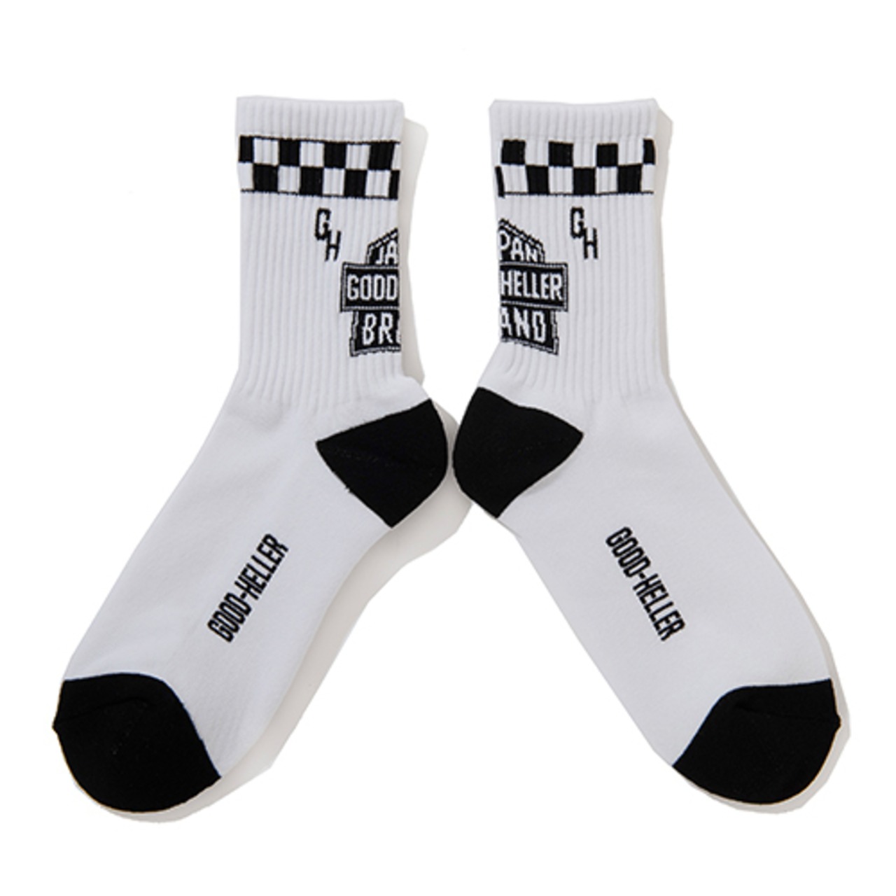 GOOD HELLER / JP GH LOGO SEMI MIDDLE SOX / ハイソックス / ソックス / GH-25AW016 - 1
