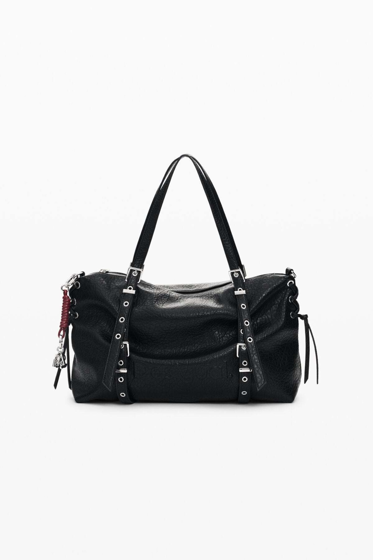 【desigual】レザータッチショルダーバック