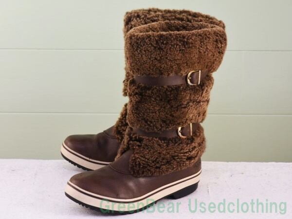 Vintage Ashen Flame Zip-up Heel Boot ブーツ | Pay ID