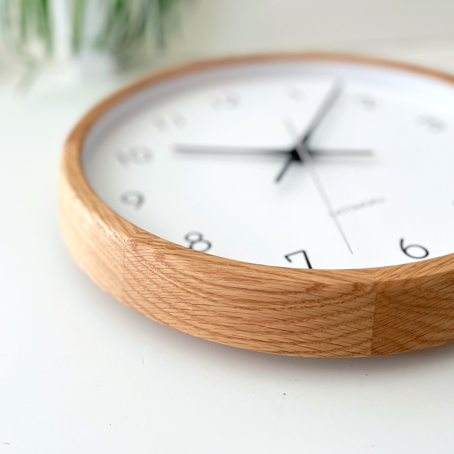 KATOMOKU muku clock 13 オーク km-104OA 掛け時計 | 加藤木工株式会社