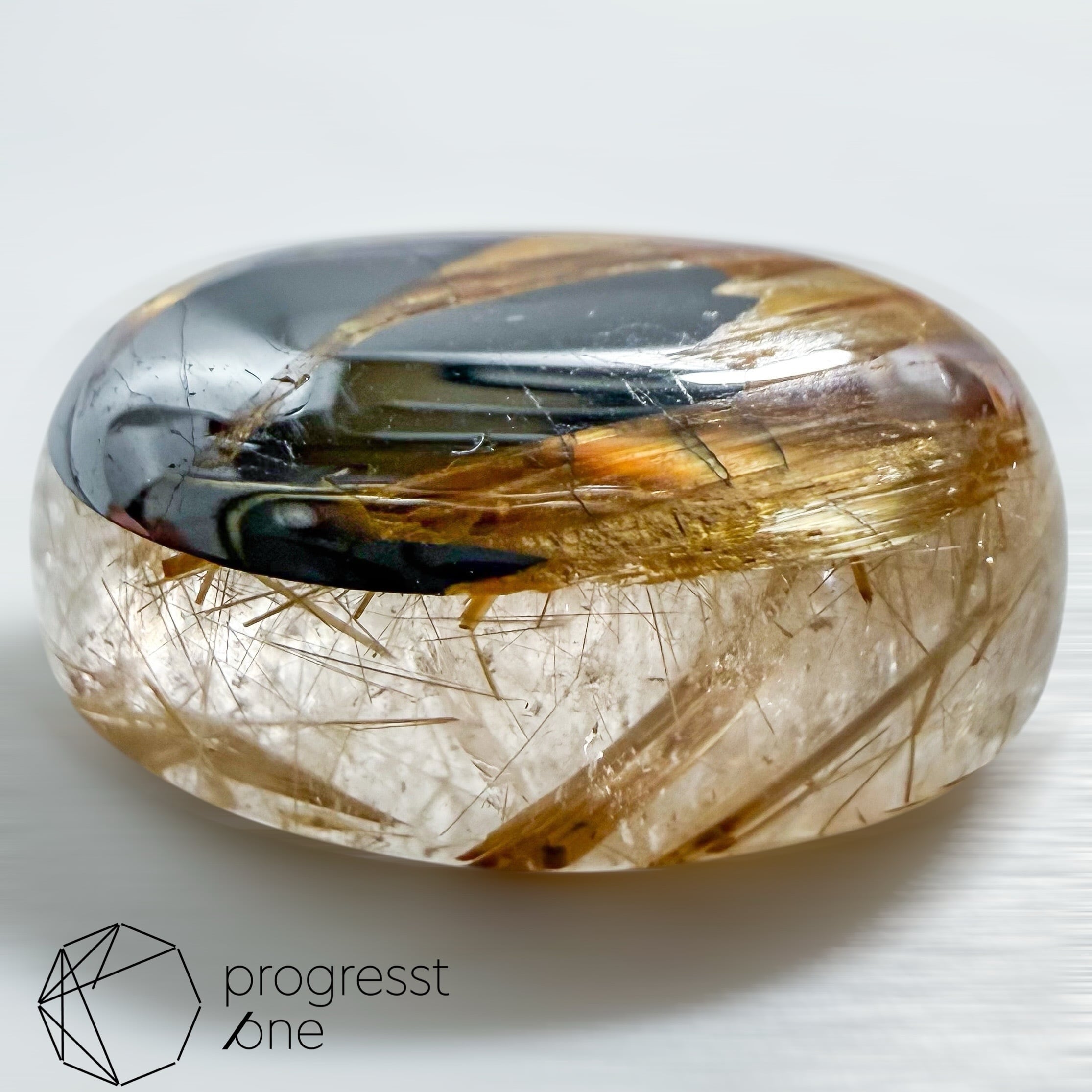ヘマタイトインルチルクォーツ13.92ct | progresstone