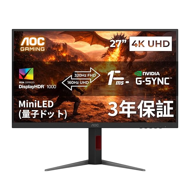 Tpsmtdis 18.5インチ ポータブルモニター、ラップトップモニター 120Hz