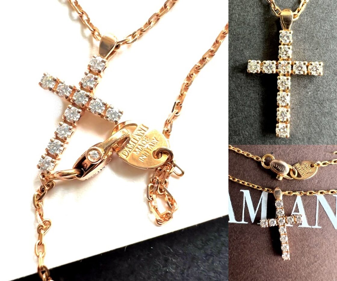 DAMIANI ダミアーニ プレスティージュ パヴェ ダイヤ クロス 