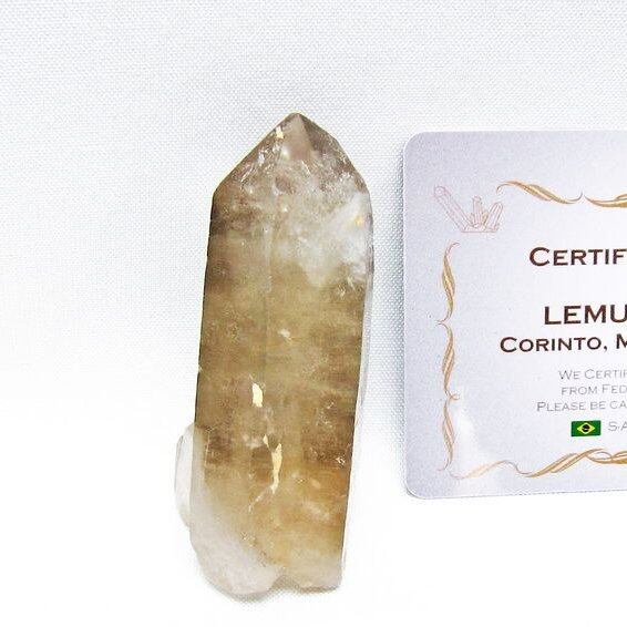 レムリアンシード スモーキークォーツ 原石 ブラジル ミナスジェライス州 コリント産 一点物 171-7410