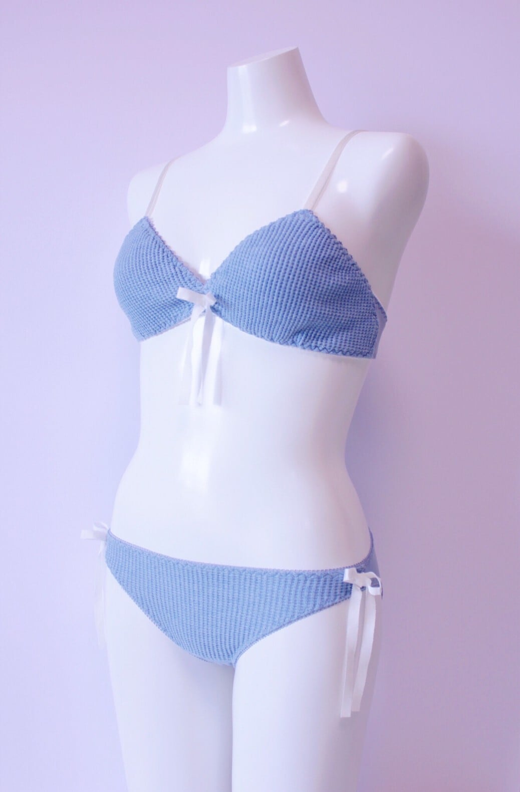 waffle bra & panties set