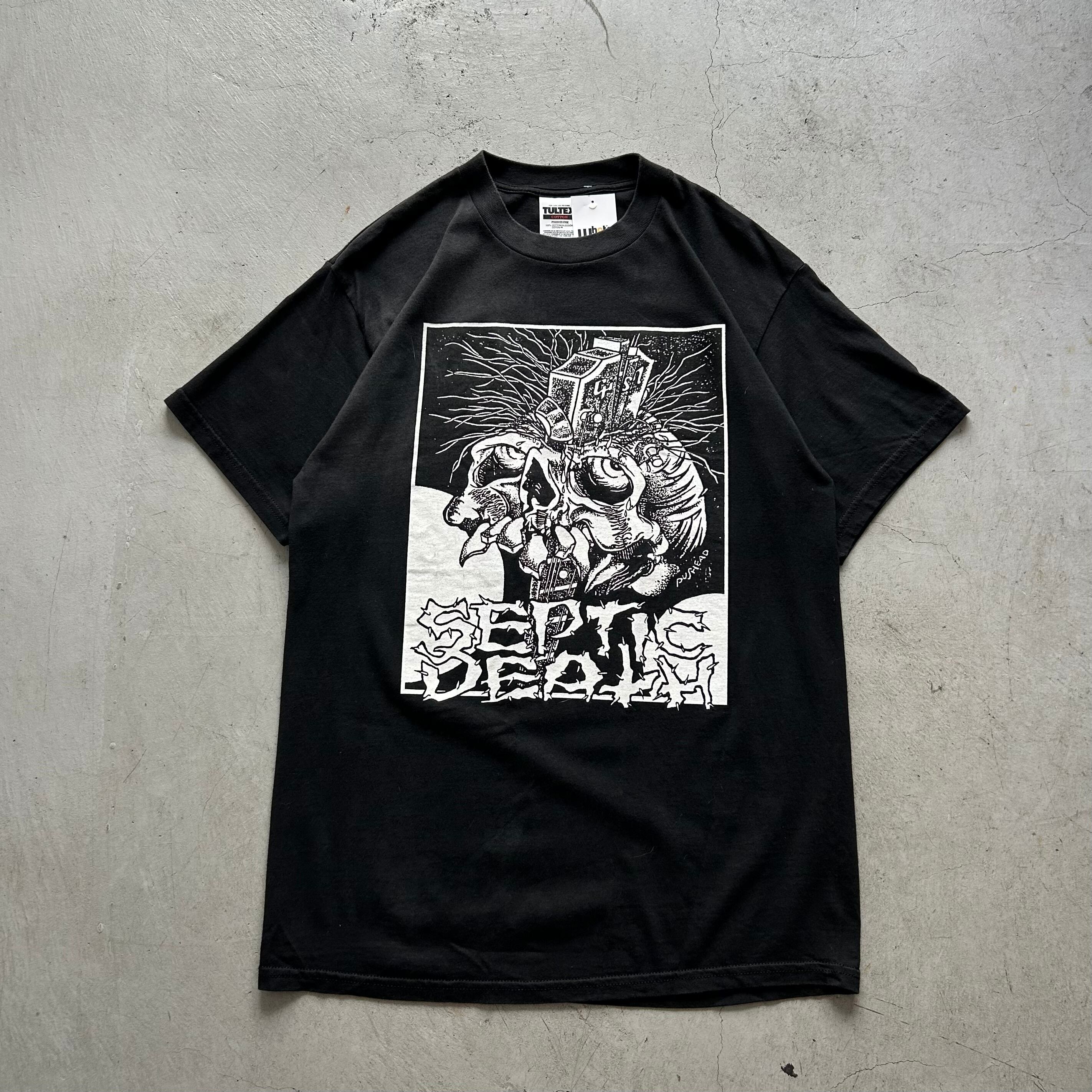 1990s SEPTIC DEATH "Pushead Design" T-shirt【高円寺店】