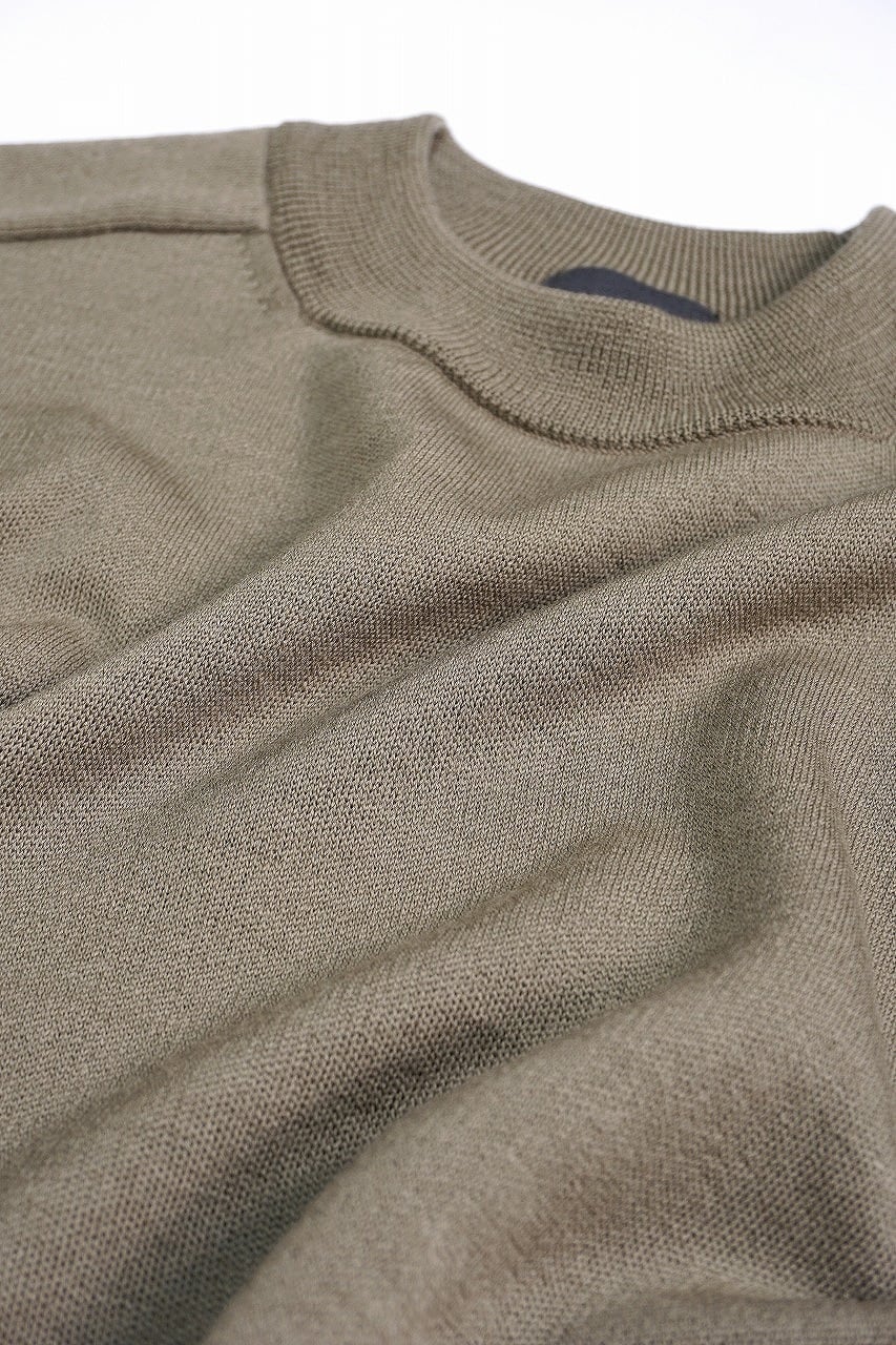 Worsted Merino Mock Neck P/O