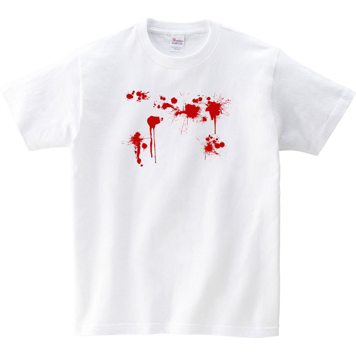 選べるデザイン 血のりTシャツ os69 おもしろTシャツ ハロウィン ゾンビ 衣装 コスプレ