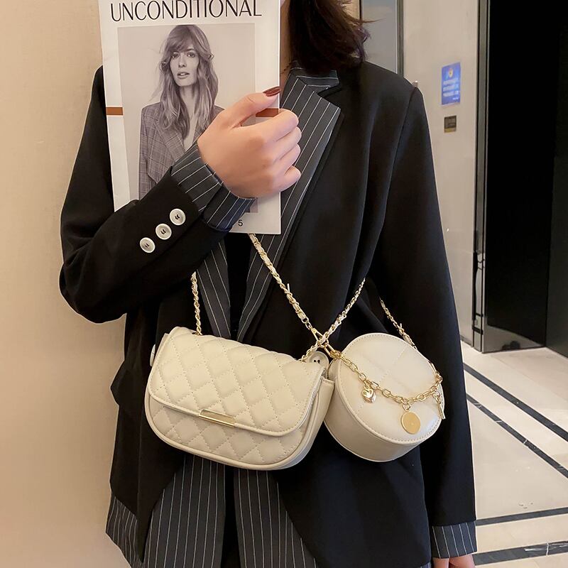 チェーン ミニレッド メッセンジャーバッグ ミニバッグ Tiancai_Wing_Bag82873946758