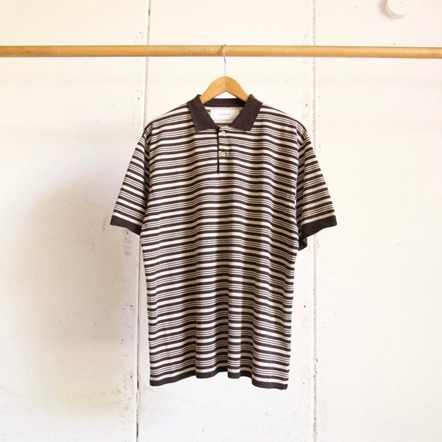 【wonderland】 Border polo  (2色展開) /WL23SS-PS01