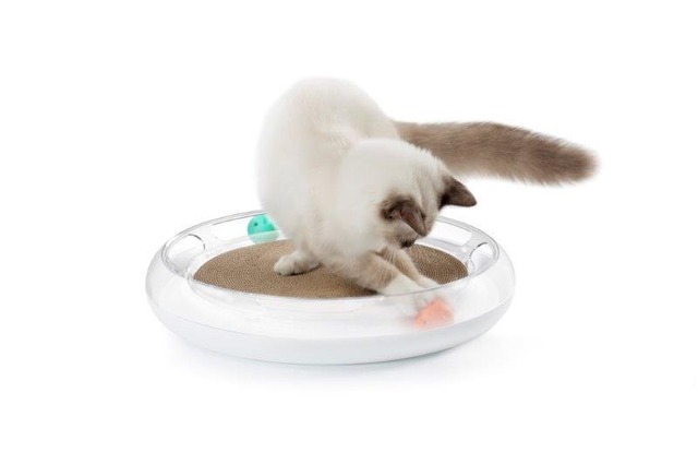 4 in 1「キャットスクラッチャー」Cat Scratcher ~ 魅惑のネコ用トイ ~　TV「ズームインサタデー」で紹介!! (PETKIT)