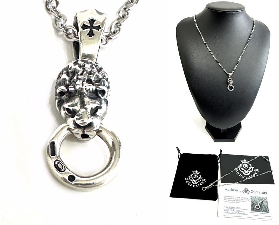 Gabor ガボラトリー 1/8 ライオン ペンダント ガボール ネックレス