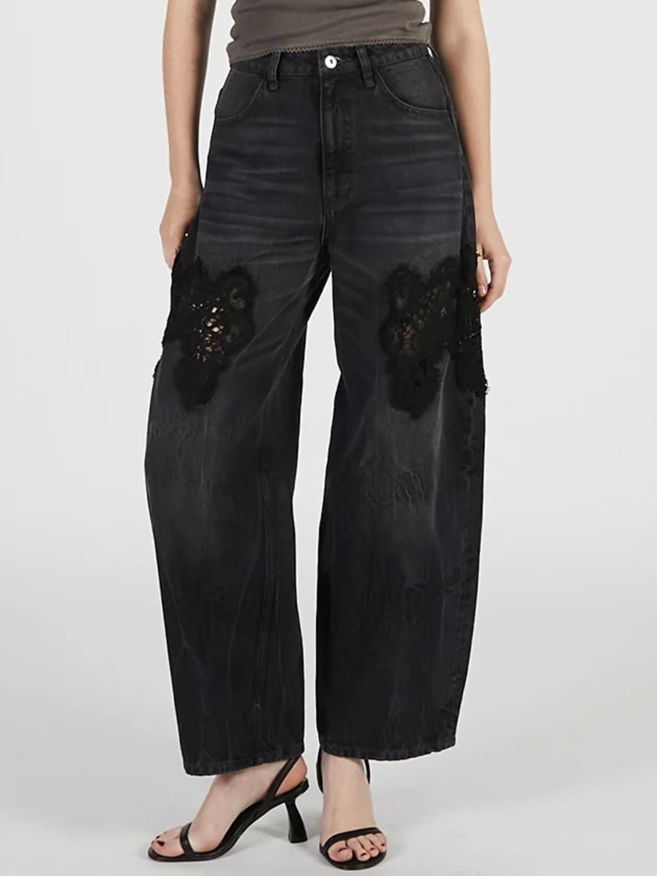 【再入荷】PRANK PROJECT プランクプロジェクト / レースデニム / Lace Embroidery Denim - 4