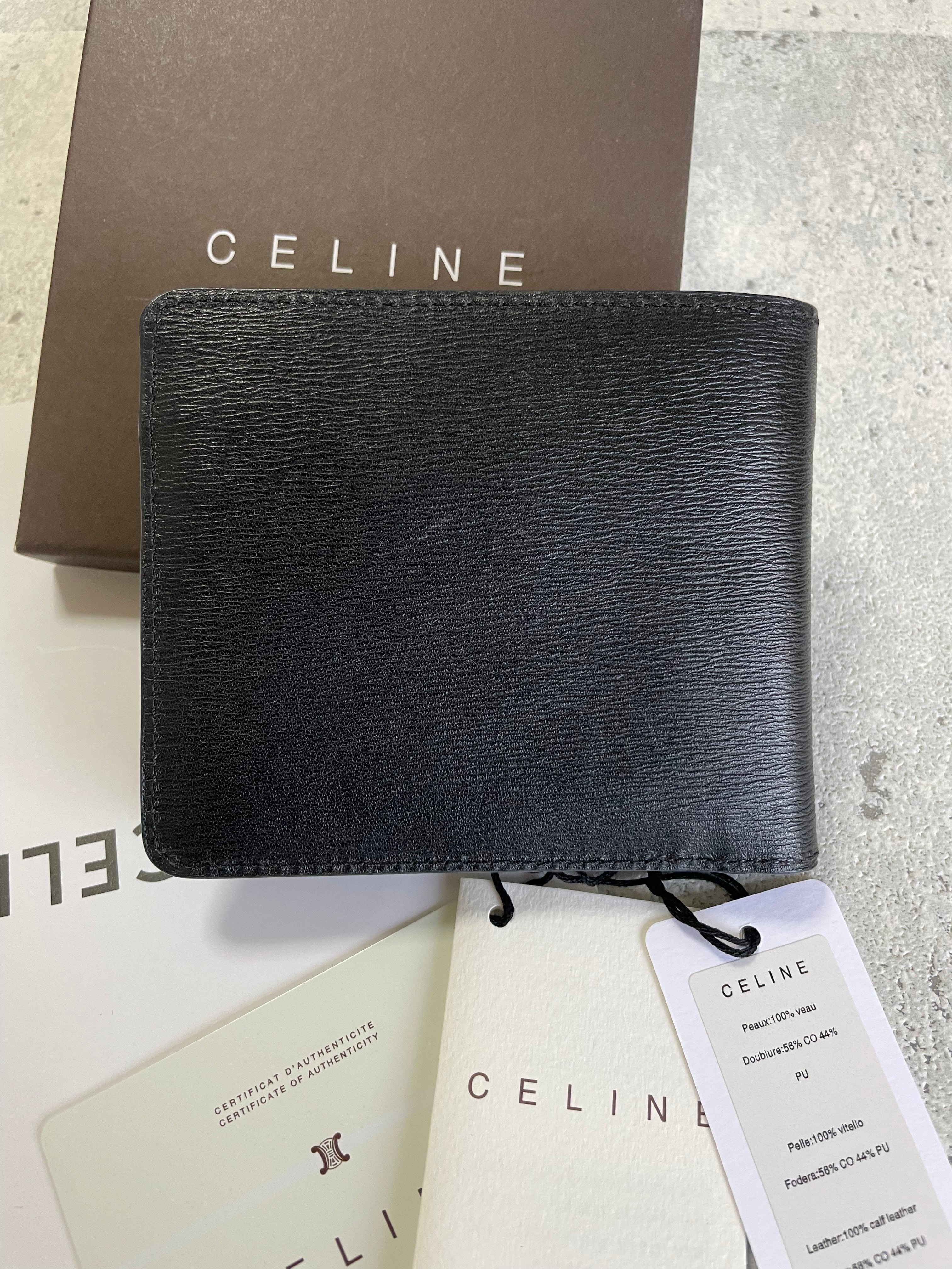 CELINE 未使用箱付き プレート折財布 celine セリーヌ wallet | Petit 