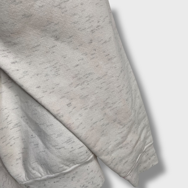 90s USA製　Disney ミッキーマウスプリントスウェット　霜降り　L