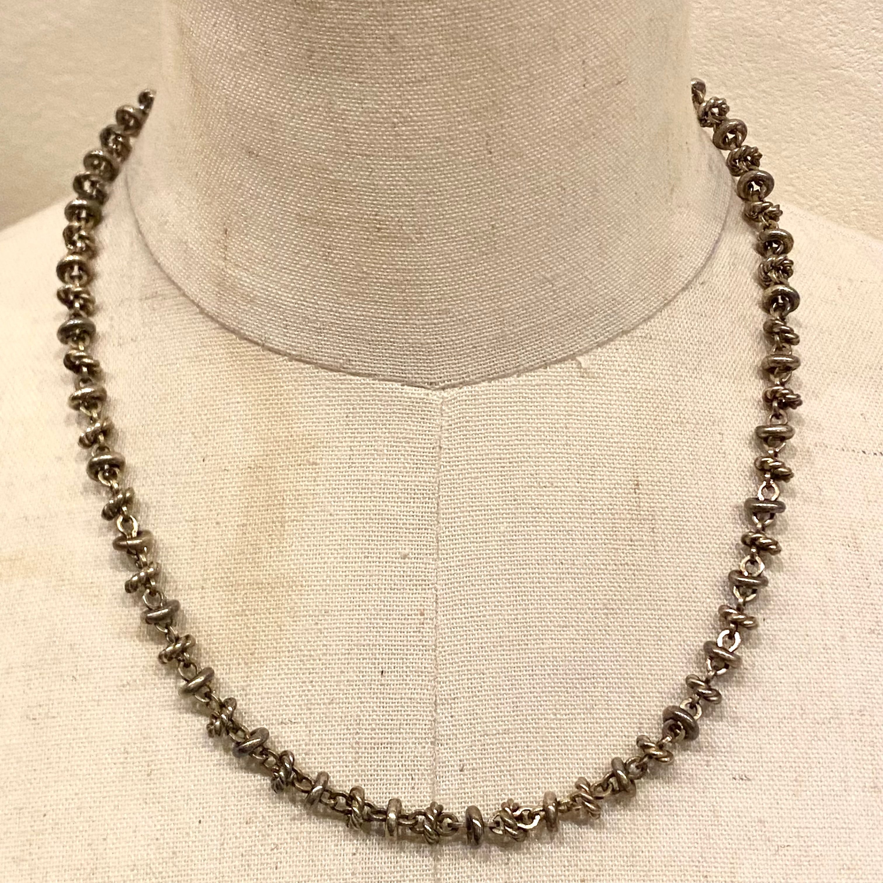 SILVER925 ESCARGOT NECKLACE/シルバー/ネックレス SILVER925 ESCARGOT NECKLACE/シルバー/ネックレス SILVER925 ESCARGOT