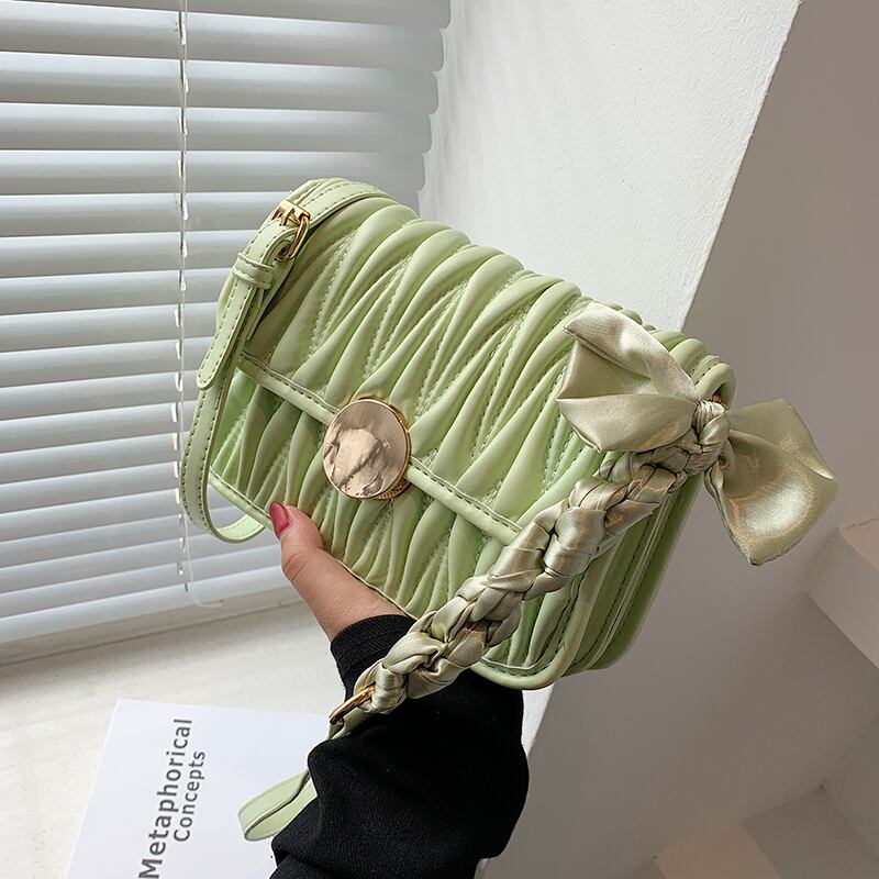 レディースサマー 夏物 スクウェア メッセンジャーバッグ 手作りハンドバック74546742937