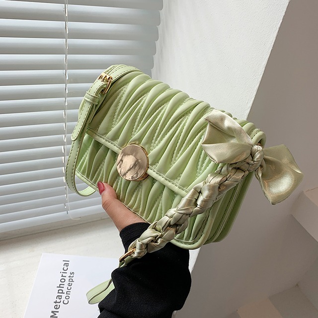 レディースサマー 夏物 スクウェア メッセンジャーバッグ 手作りハンドバック74546742937