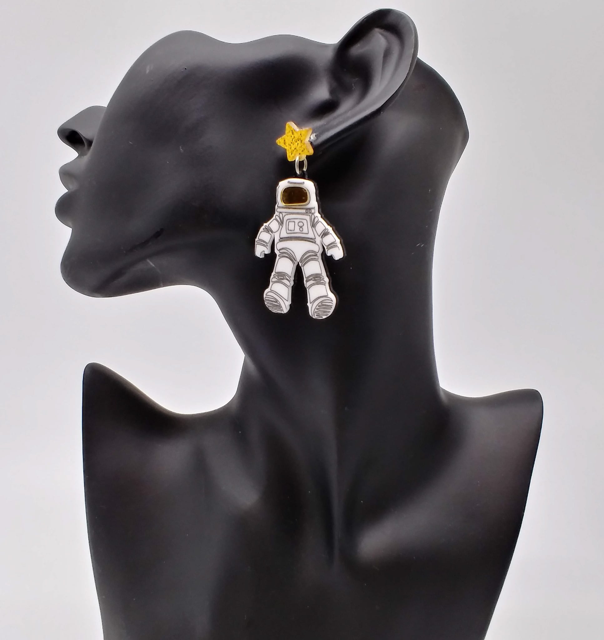 宇宙飛行士 ピアス イヤリング UFO 宇宙 宇宙好き 大人かわいい 個性派