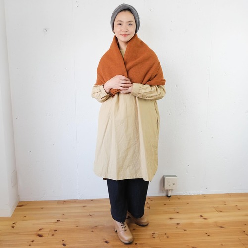 JOHA（ヨハ）PLAID 起毛メリノウール100% おくるみ（ショール）