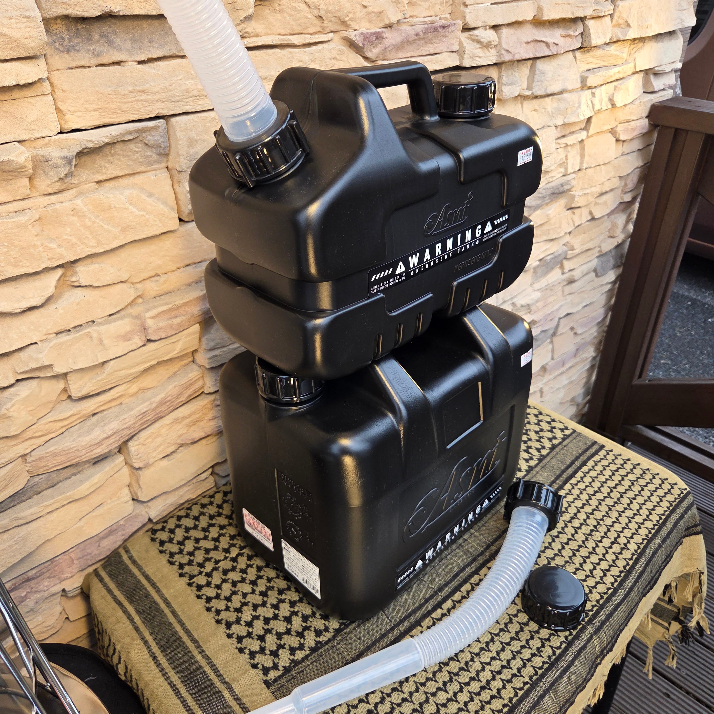 タンゲ化学工業】ASNT KEROSENECAN 2025年【5L/10L】カラー：ブラック