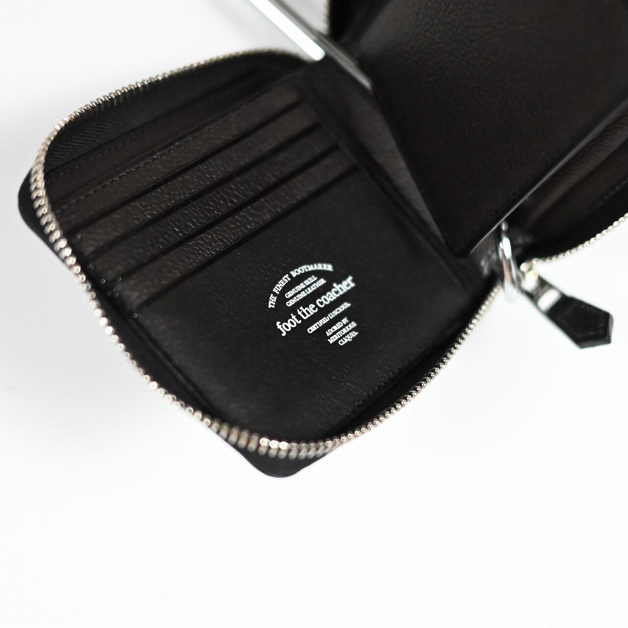 foot the coacher / SQUARE ZIP WALLET | GANKO