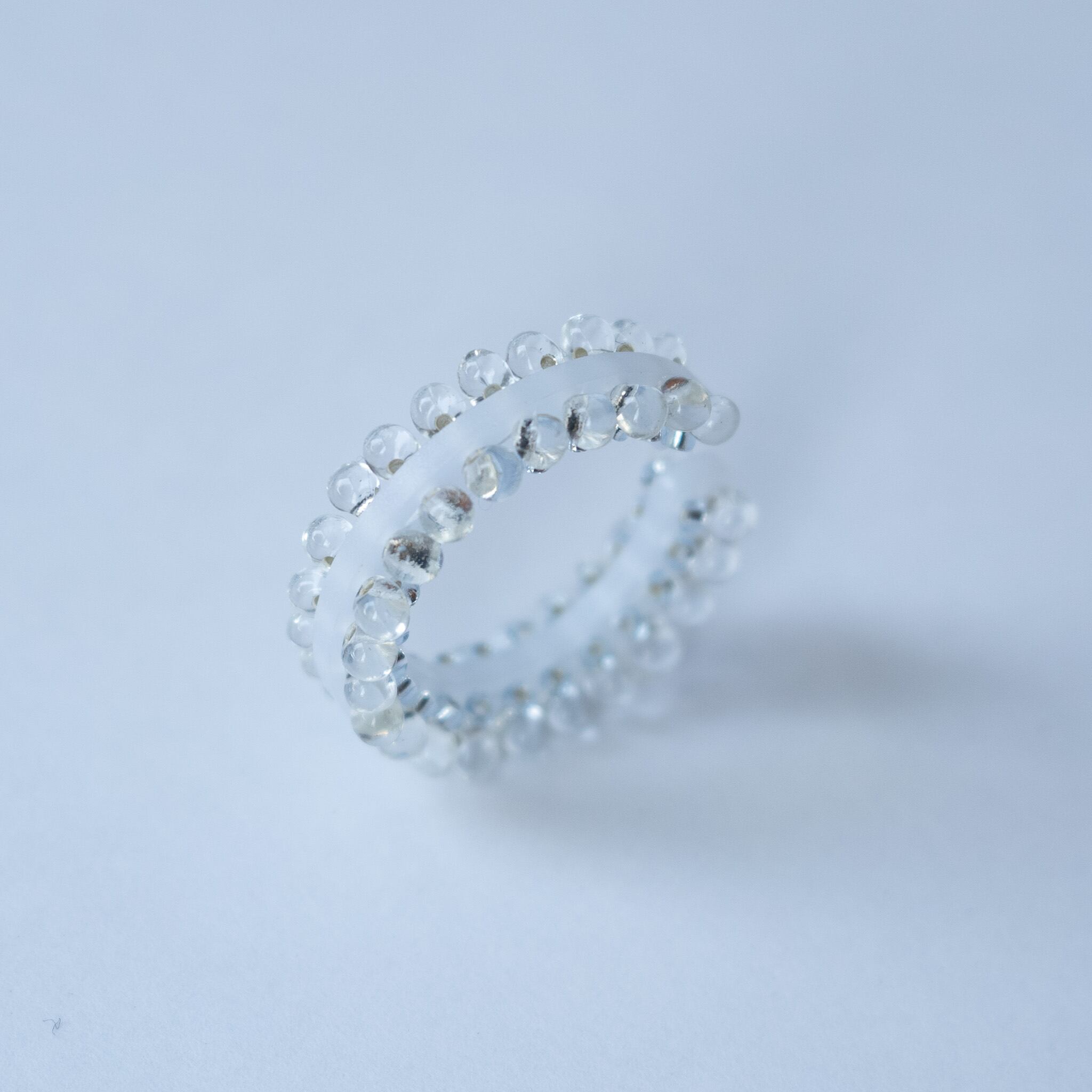 puzzle ring ear cuff L  [14]