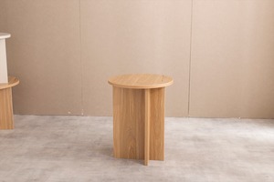 【幅40cm】Luna ラウンドサイドテーブル