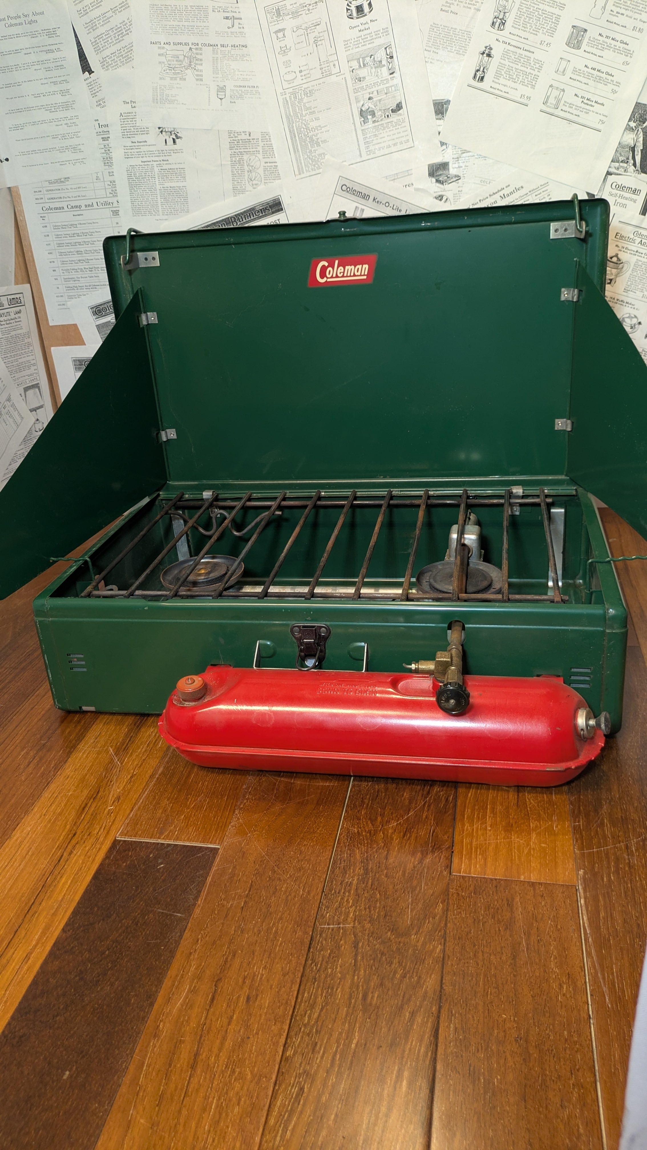 Vintage Coleman 413E 2barner Stove ビンテージ コールマン 413E